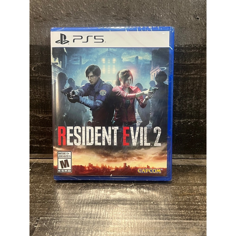 Resident Evil 2 PlayStation 5 PS5 Capcom Brand New Sealed Survival Horror